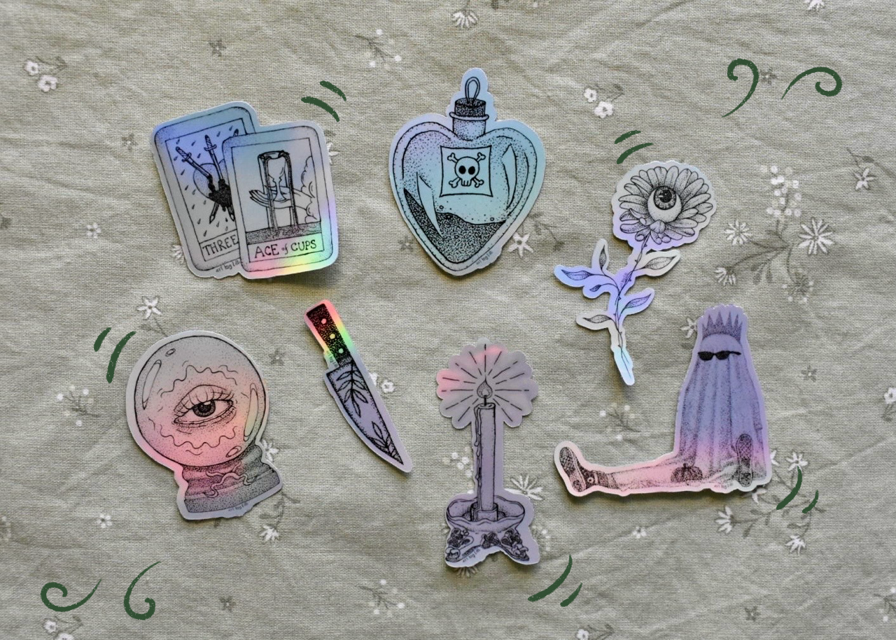 Spooky Stickers